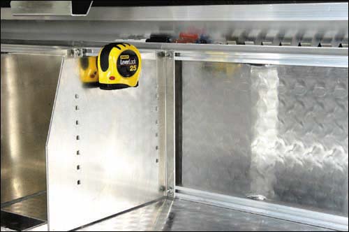Divider for Full Access Truck Tool Box